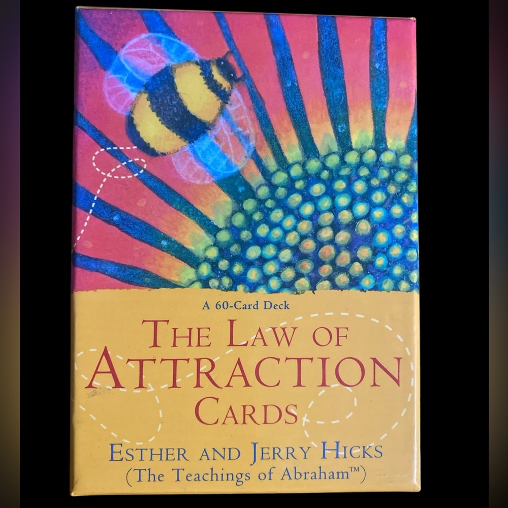 The Law of Attraction Teachings of Abraham 60 card deck Conscious Creation EUC
